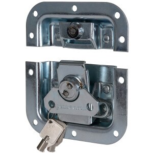 Penn-Elcom L905/927Z Locking Butterfly Latch 4.125" PennBrite